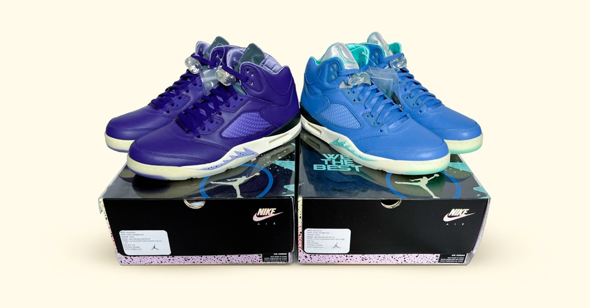 Das zweiteilige Nike Air Jordan 5 DJ Khaled Friends & Family Set erscheint bei Timeless Das zweiteilige Nike Air Jordan 5 DJ Khaled Friends & Family Set erscheint bei Timeless