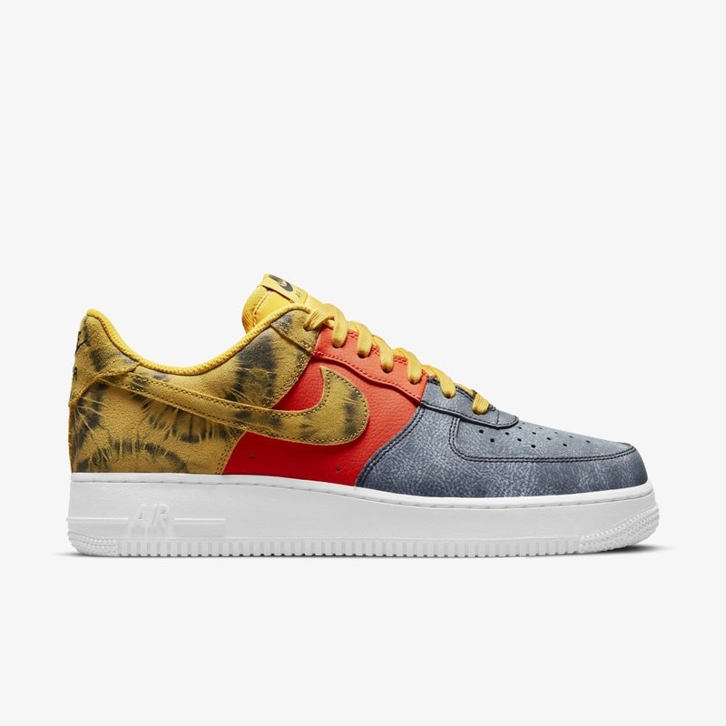 Nike Air Force 1 Dark Sulfur Tie-Dye | CZ0337-700