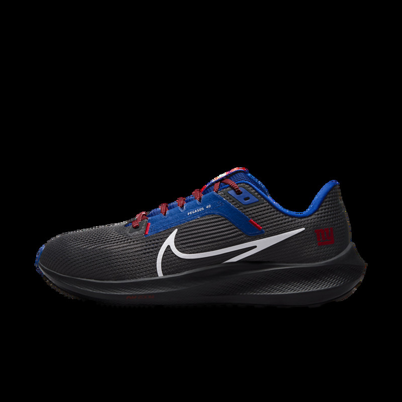 New York Giants Nike Air Zoom Pegasus 36 Running Shoes - Blue/White