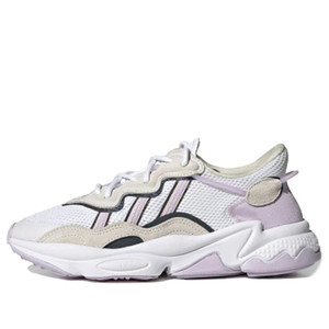 adidas Womens WMNS Ozweego ' Purple Tint' Footwear White/Purple Tint/Pink Tint Marathon Running | FY3129