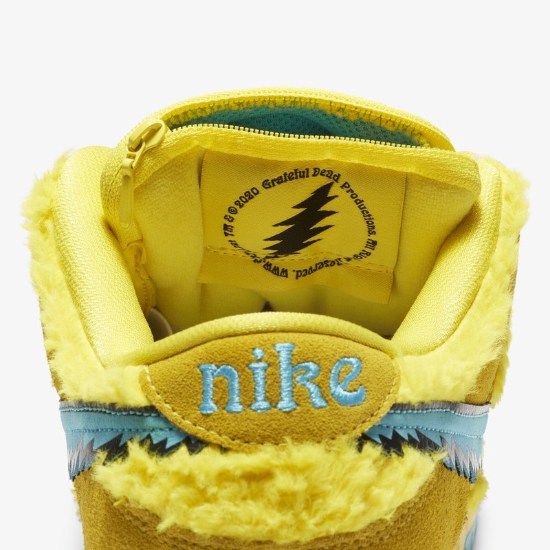 Grateful Dead Bears x Nike SB Dunk Low Yellow | CJ5378-700