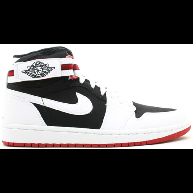 Jordan 1 Retro High Strap White Black Varsity Red | 342132-101