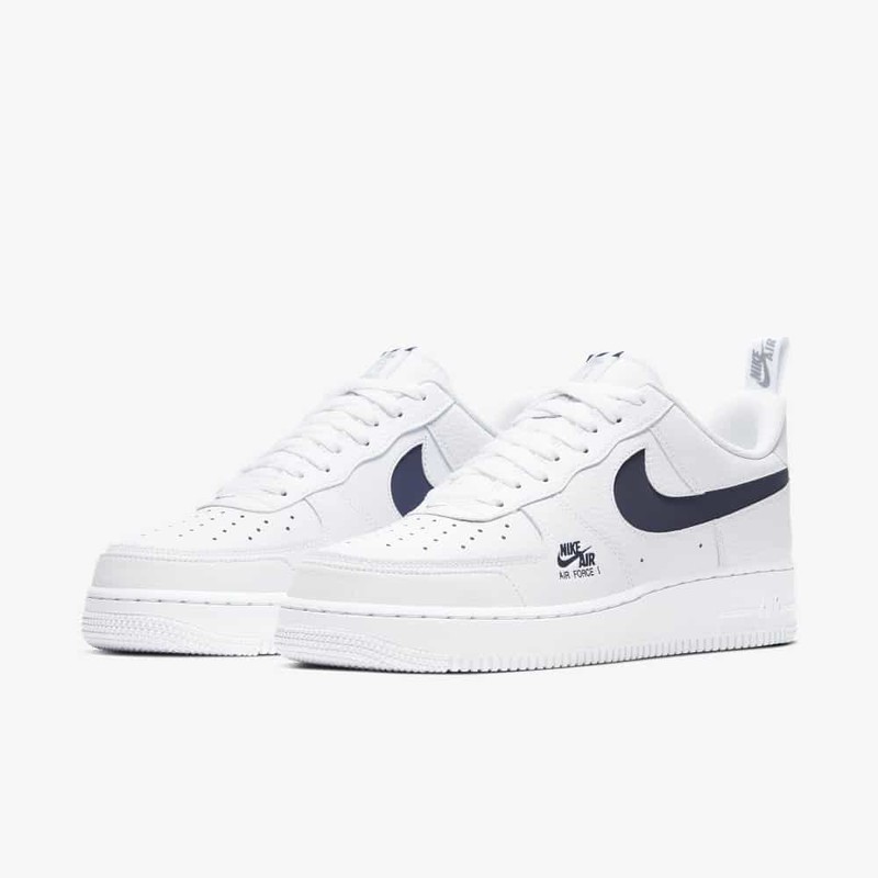 Nike Air Force 1 Utility Reflective White/Navy | CW7579-100