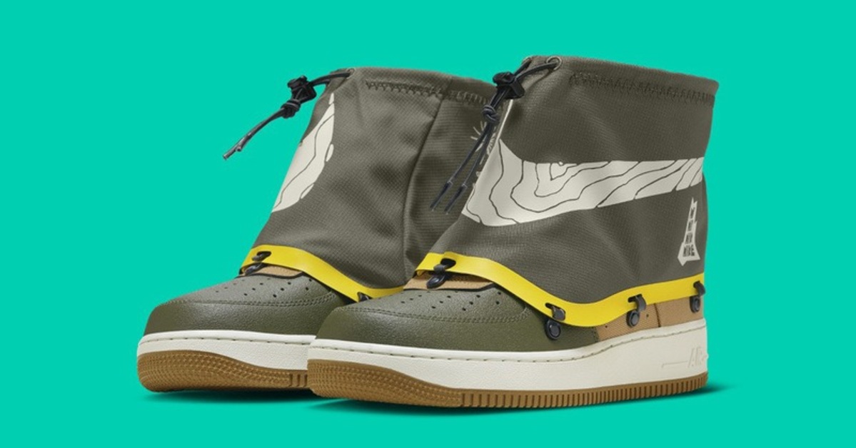 Nike Air Force 1 Winterized: When Sneakers go on a Mountain Tour