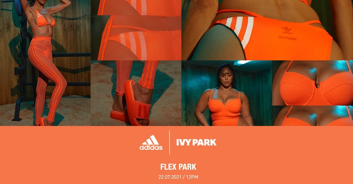 adidas x IVY PARK „Flex Park“: Drop 3.5 enthält eine Bademodekapsel