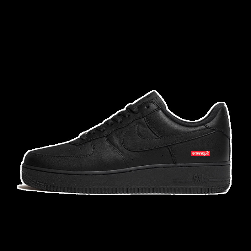 Supreme x Nike Air Force 1 Low Black CU9225-001 