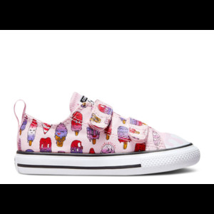 Kids Converse Chuck Taylor All Star Easy-On PINKRED Canvas | A00389F