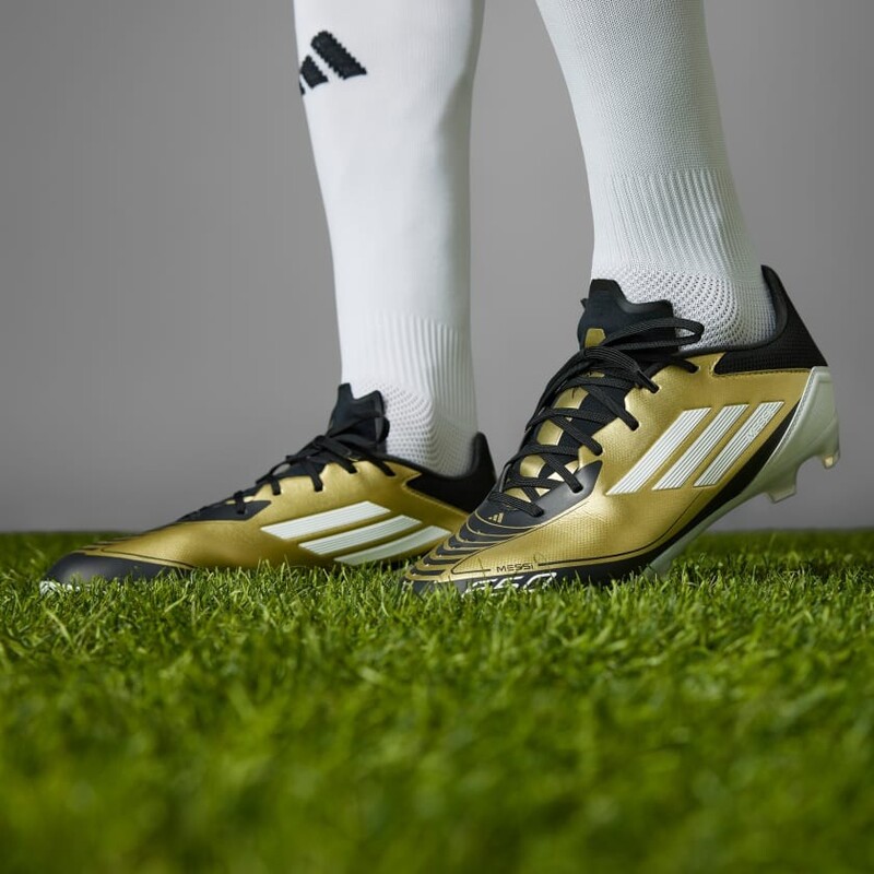 Lionel Messi x adidas F50 League FG/MG "Gold Metallic" | IG9274