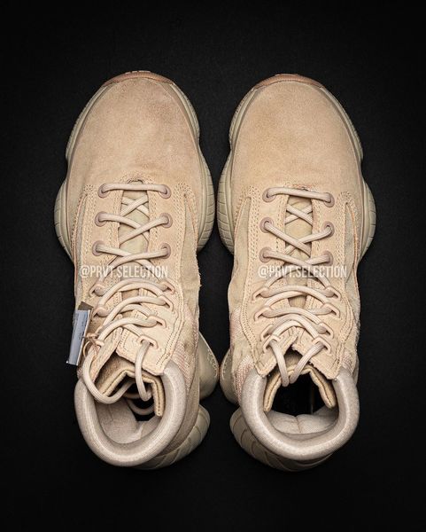 Rugged adidas Yeezy  High Tactical Boot "Sand" is ready for fall