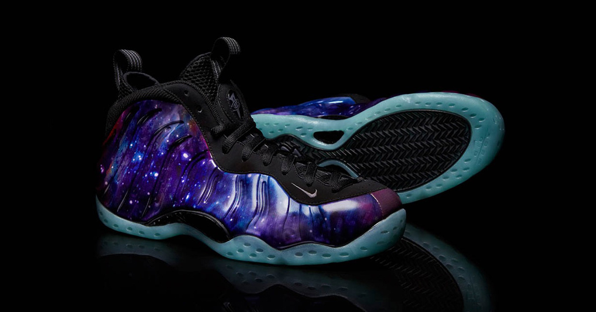 Zurück aus dem All: Nike bringt den legendären Foamposite „Galaxy“ zurück!