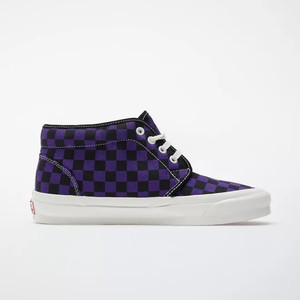 Vans OG Chukka LX 'Checkerboard - Heliotrope' Heliotrope/Marshmallow | VN0A4U3GXC9