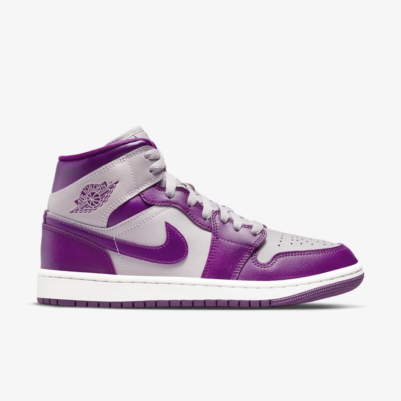 Air Jordan 1 Mid Magenta Grey | BQ6472-501