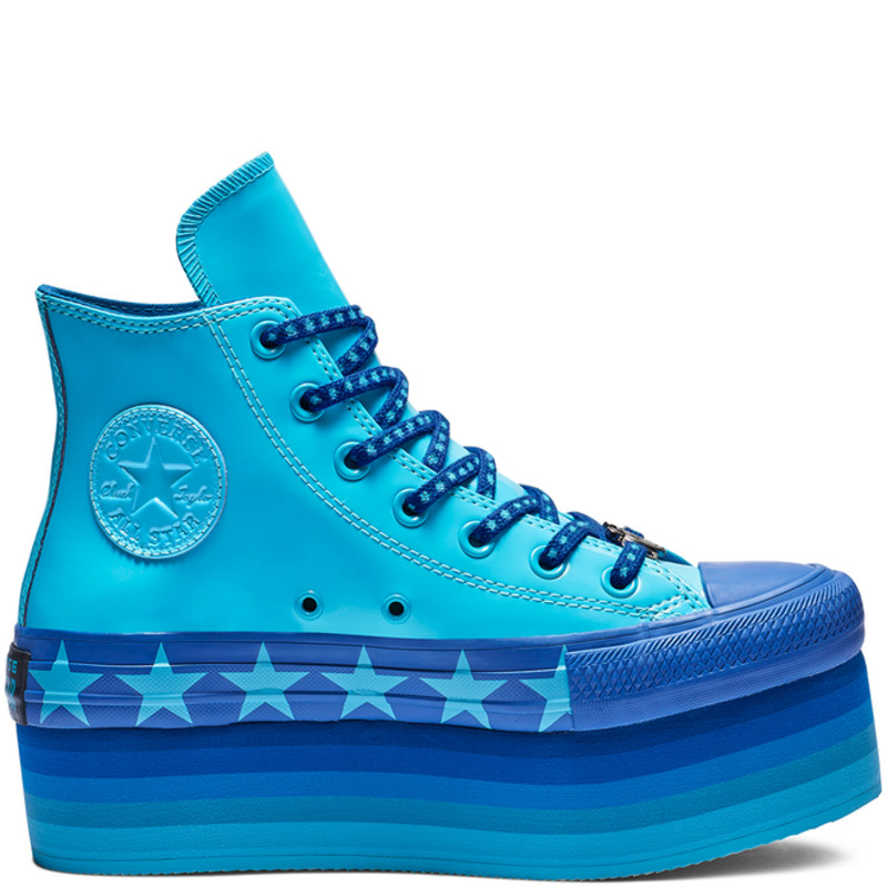 Converse x Miley Cyrus Chuck Taylor All Star Platform High Top Faux