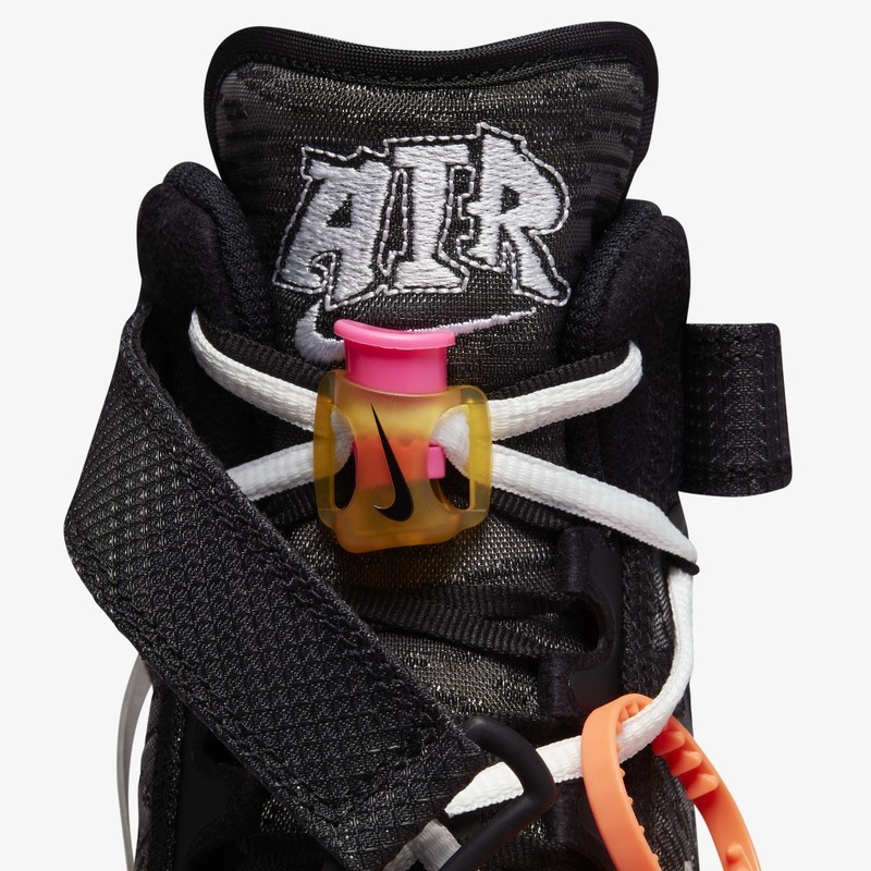 Off-White x Nike Air Force 1 Mid Black | DO6290-001