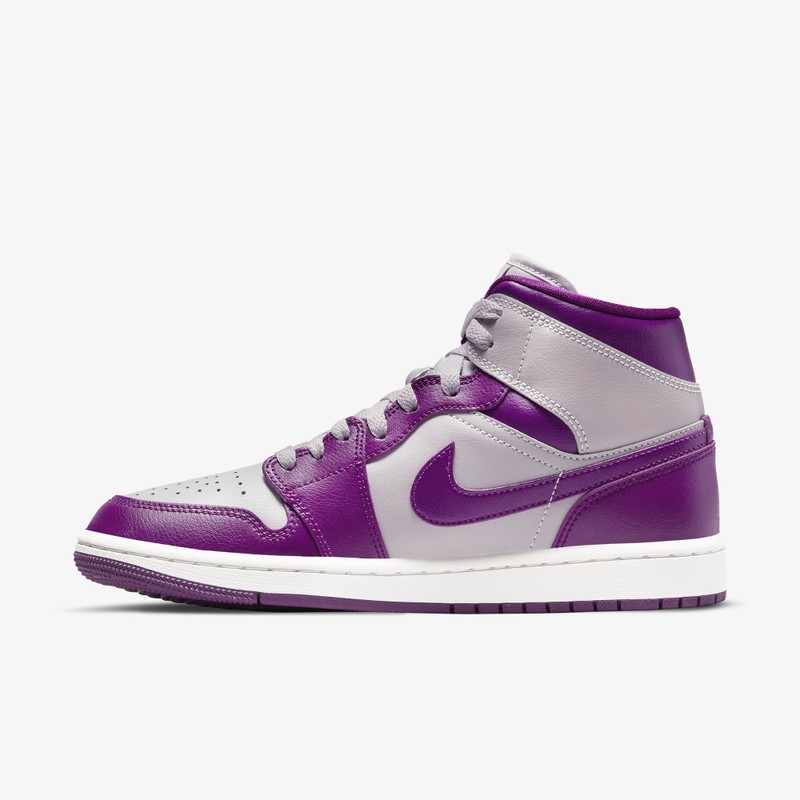 Air Jordan 1 Mid Magenta Grey | BQ6472-501