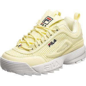 Fila disruptor best sale white and yellow