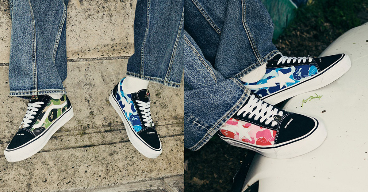 BAPE x Vans Summer 2024 Camo Pack: A must-have for sneakerheads