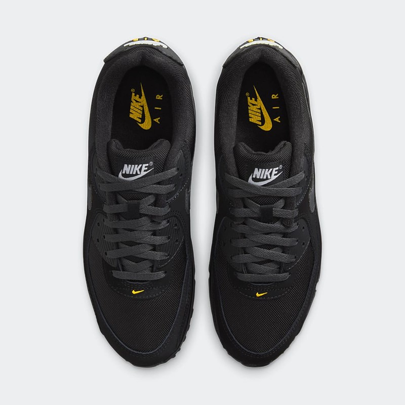 Nike air max 90 black on black best sale