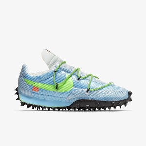 Off-White x Nike Waffle Racer Blue | CD8180-400