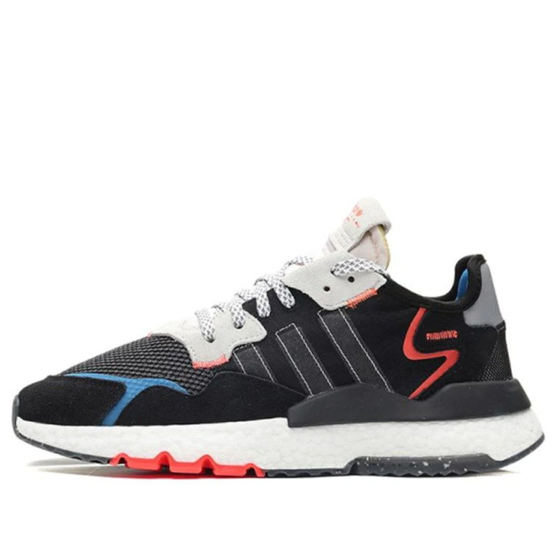 Adidas nite best sale runner black