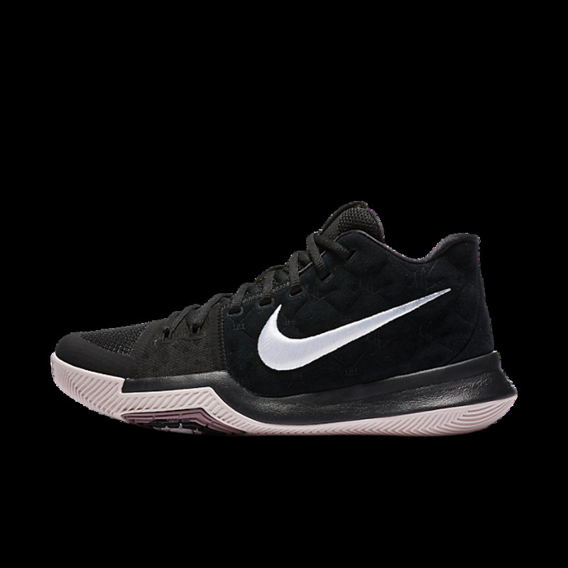 Nike kyrie 3 black and white best sale