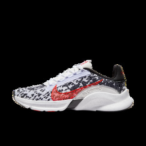 Nike Wmns SuperRep Go 3 Flyknit Next Nature 'White Picante Red' | DH3393-105
