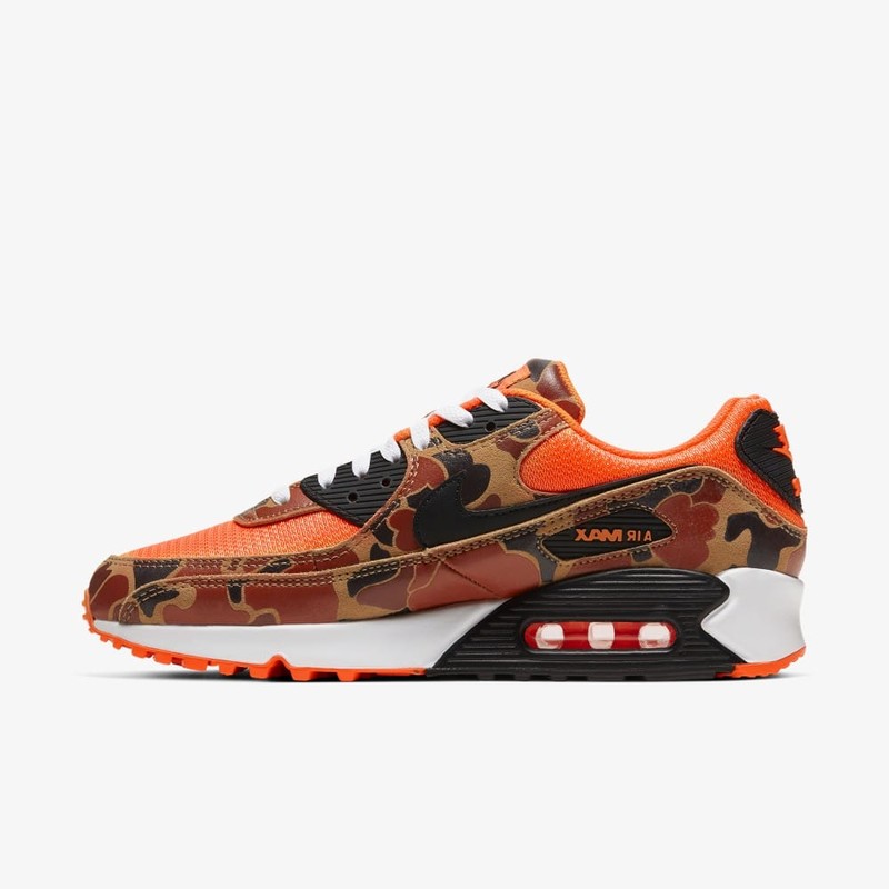 Nike Air Max 90 Orange Duck Camo | CW4039-800