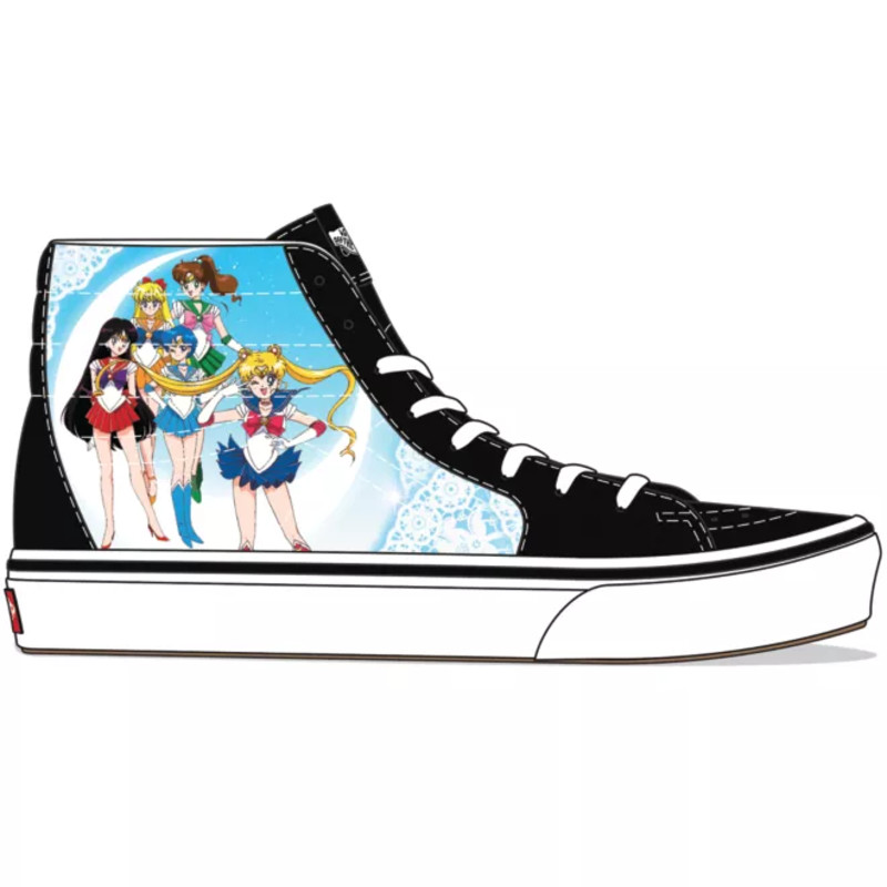 Vans Comfycush Sk8 Hi Pretty Guardian Sailor Moon (PS) | VN0A4U1RSKQ