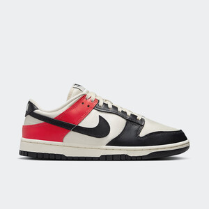 Nike Dunk Low "Black Toe/Bright Crimson" | HQ3423-635