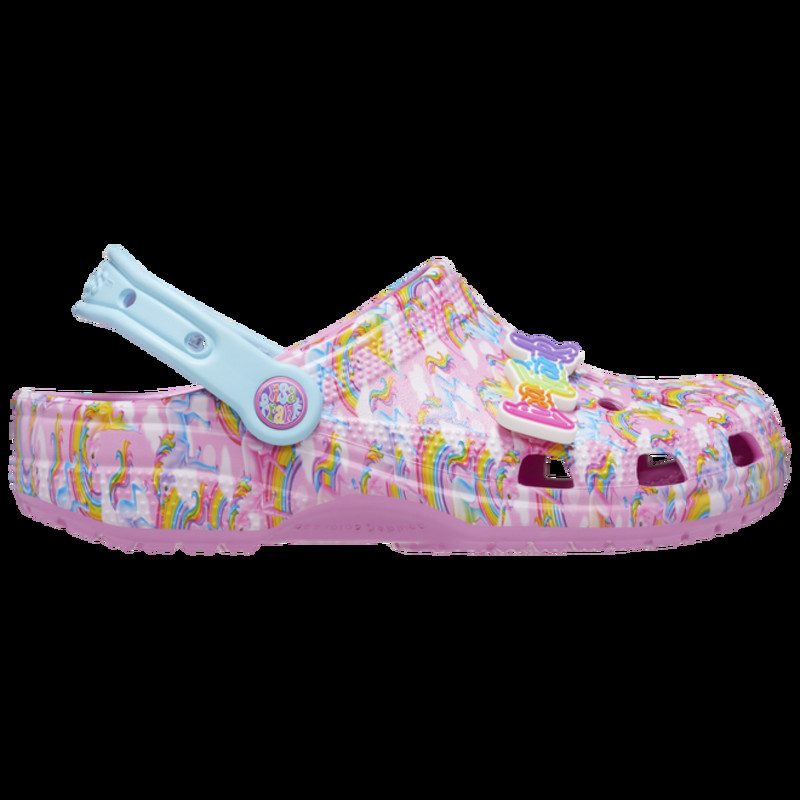 Crocs Womens Lisa Frank Classic Clogs 208826 6SW Grailify