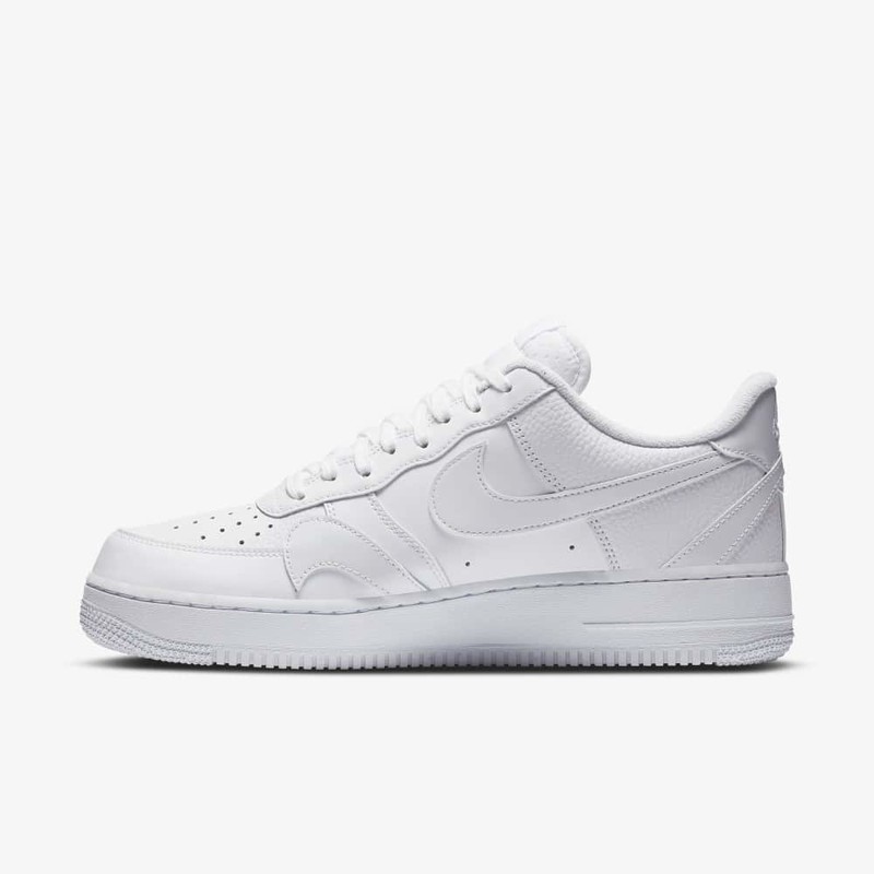 Nike Air Force 1 Misplaced Swoosh Triple White | CK7214-100