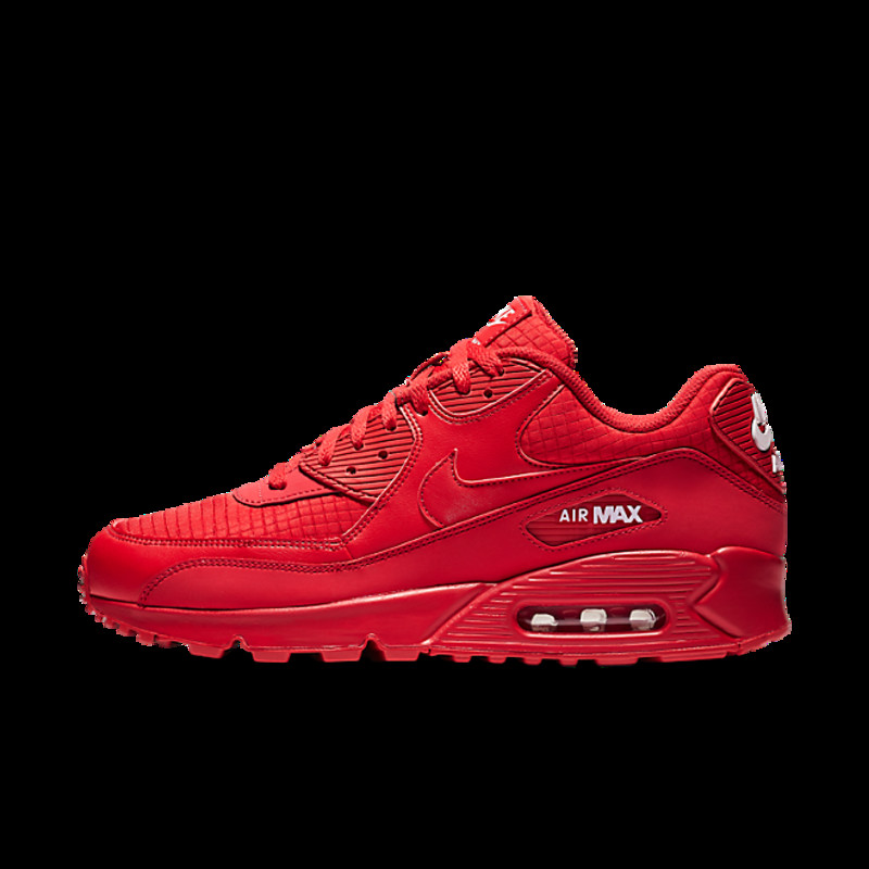 Air max 90 essential trainer outlet university red / white