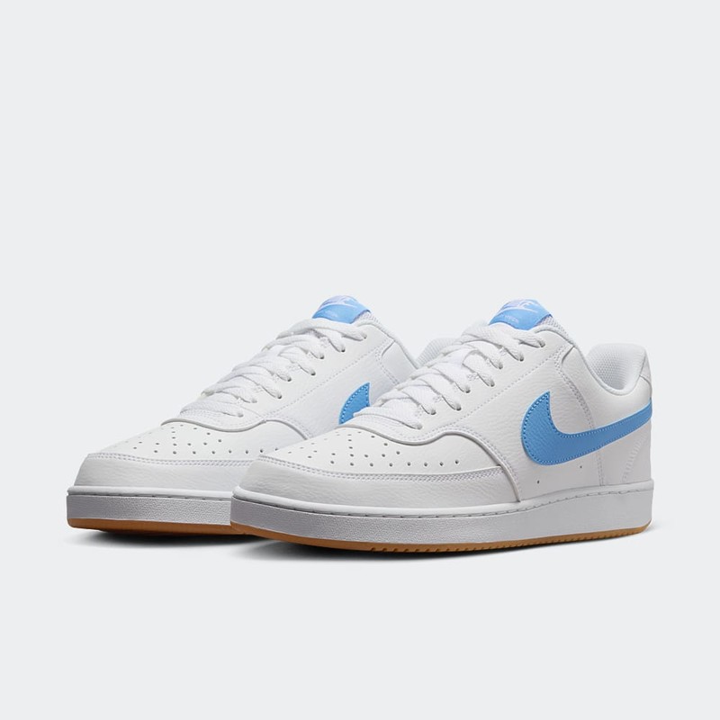 Nike Court Vision Low "White/University Blue" | HJ9105-100