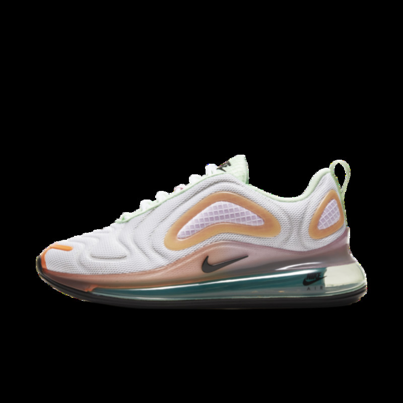 Air max 720 2024 white and orange