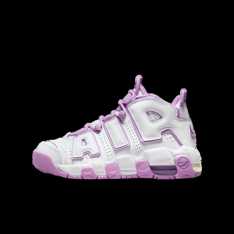 Nike Air More Uptempo White Rush Fuchsia (GS) | FN6976-100