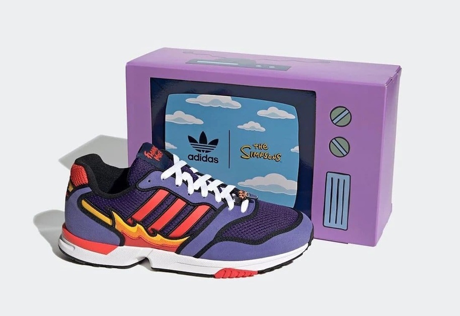 Der „Flaming Moe’s“ ist das Erfolgsrezept für den The Simpsons x adidas ZX 1000