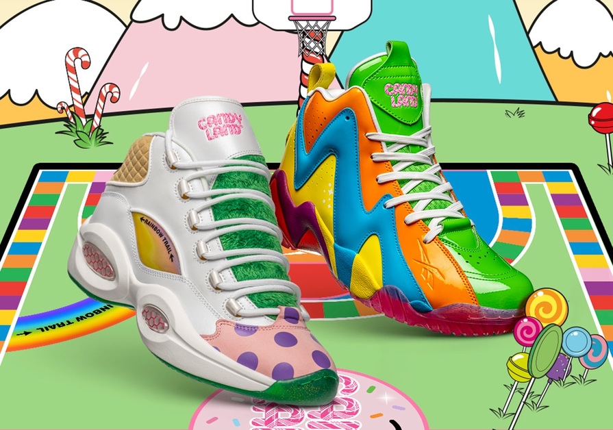 Sweet Moves with the New Sneakers from Candy Land and Reebok