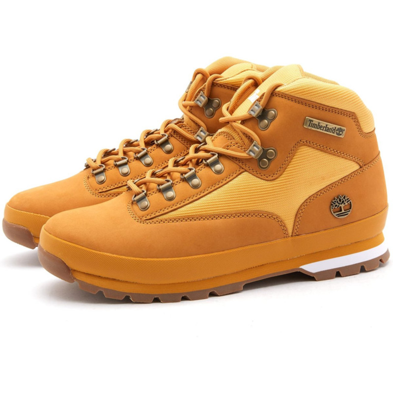 Timberland Men's Euro Hiker Boot Wheat Nubuck | TB0915662311