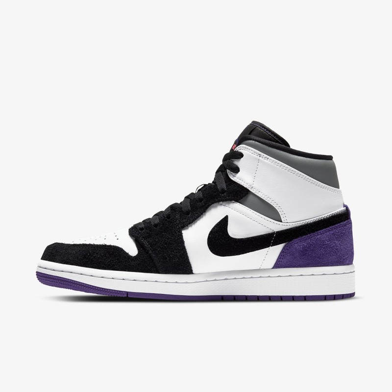 Air Jordan 1 Mid Purple Heel | 852542-105