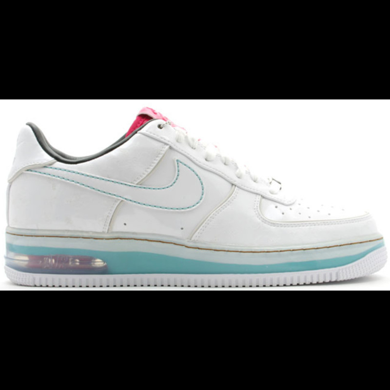 Nike Air Force 1 Low Supreme Max Air White Cerise Paradise Aqua