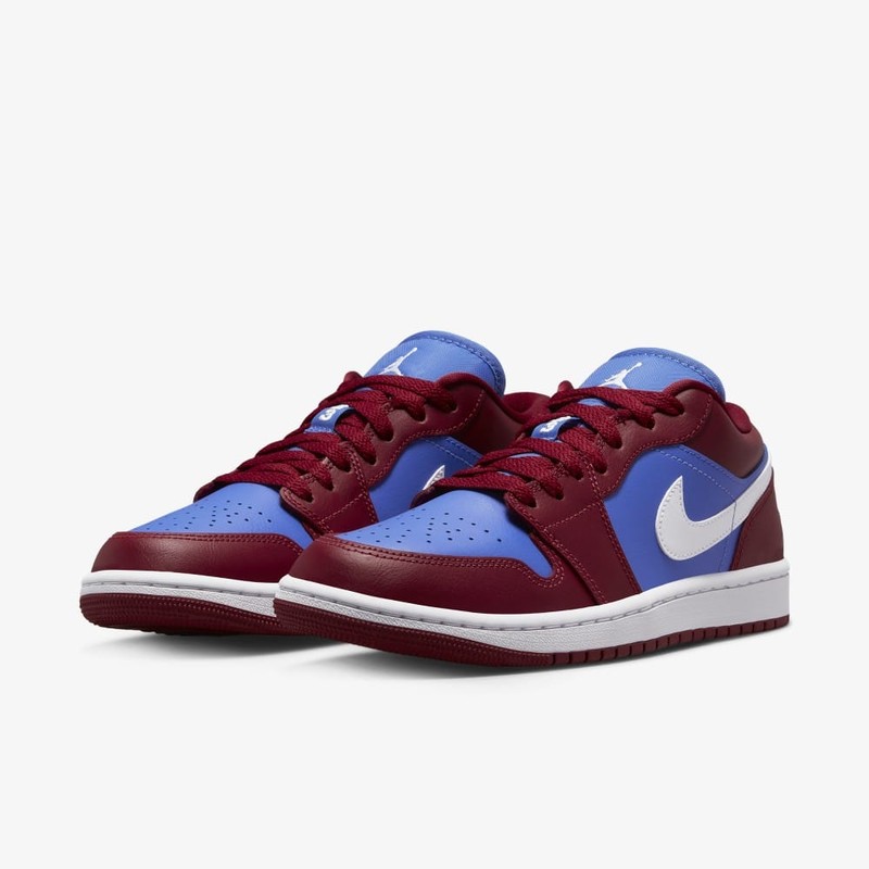 Air Jordan 1 Low Deep Red/Blue | DC0774-604