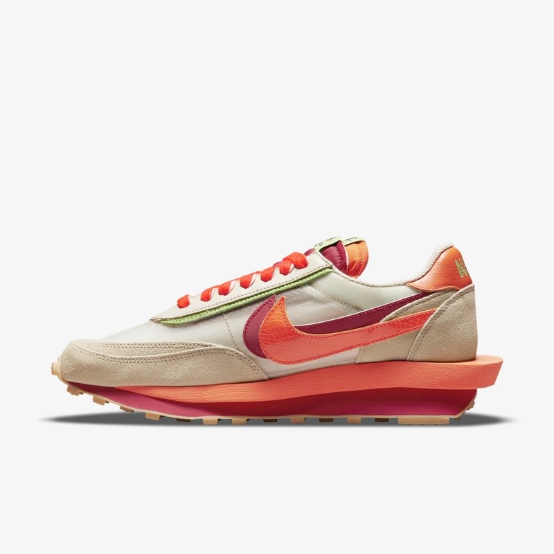 CLOT x sacai x Nike LDWaffle Orange | DH1347-100