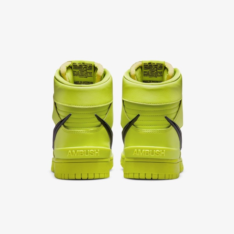 Ambush x Nike Dunk High Flash Lime | CU7544-300