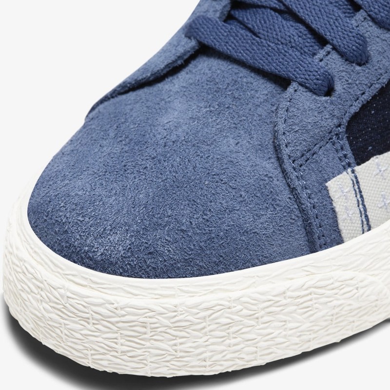 Nike SB Blazer Mid Sashiko Mystic Navy | CT0715-400