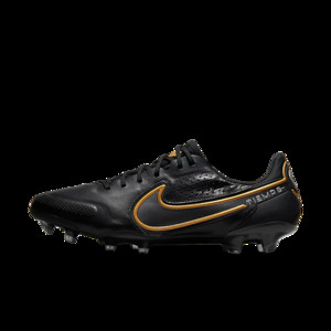 Nike Tiempo Legend 9 Elite FG 'Black Metallic Gold' | CZ8482-007