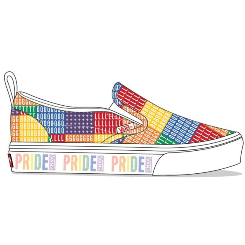 Vans Classic Slip-On Toddler 'Pride' | VN0A34883WJ