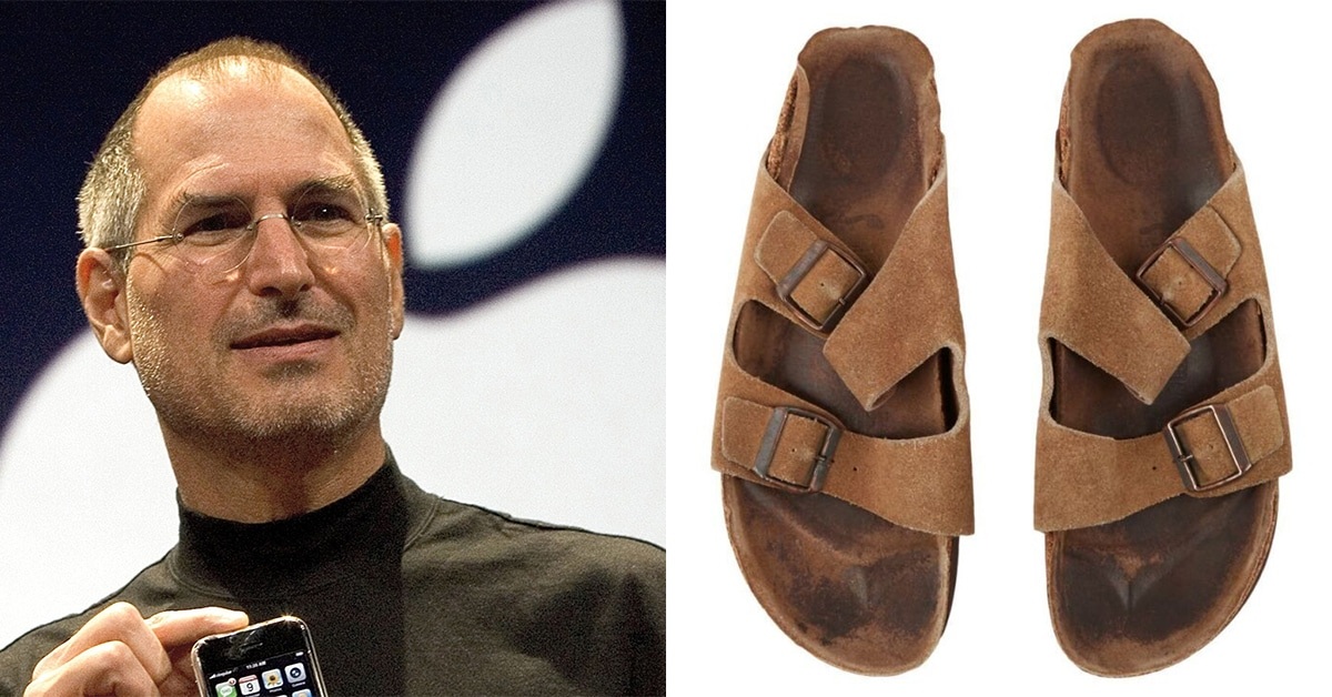 Steve Jobs’ Birkenstocks wurden für fast 220.000 Dollar versteigert