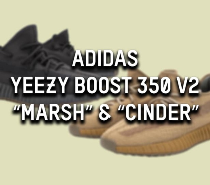 Wir vergleichen den adidas Yeezy Boost 350 V2 „Marsh“ & „Cinder“