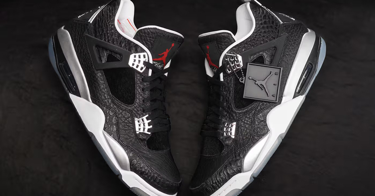 So sieht der Air Jordan 4 PE „Wild 'n Out“ aus So sieht der Air Jordan 4 PE „Wild 'n Out“ aus