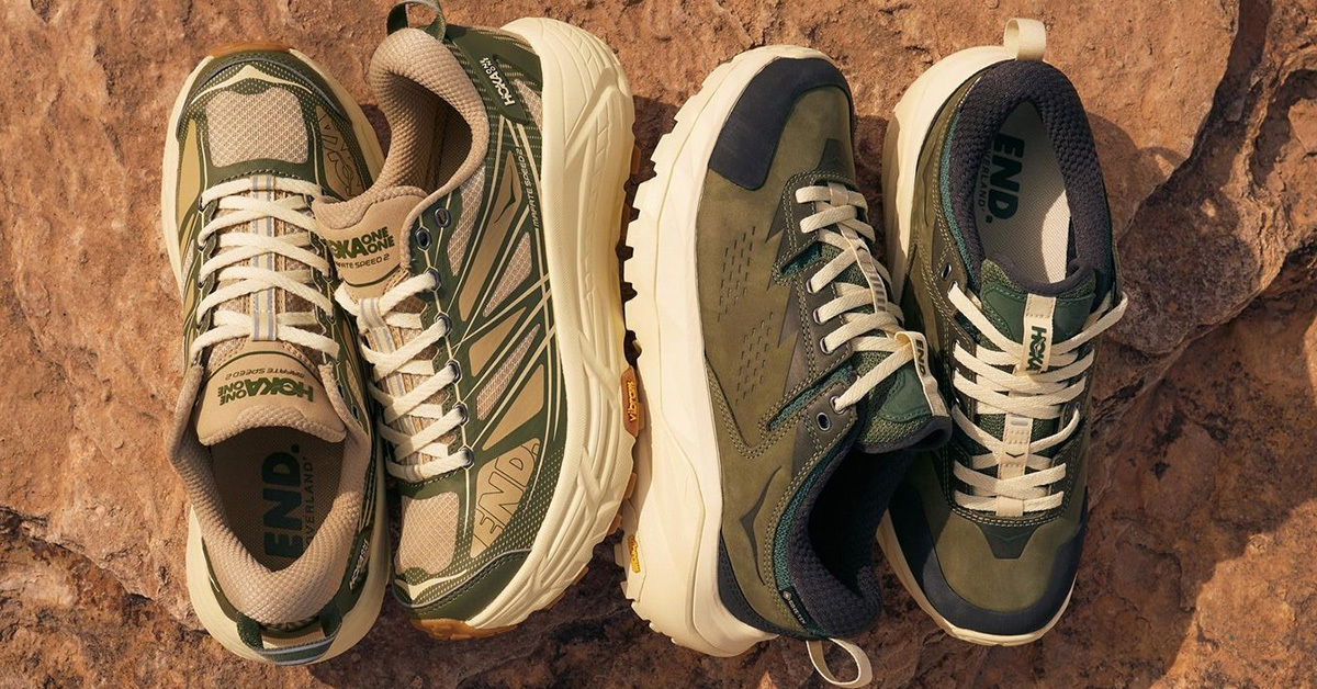 END. x HOKA "Overland": Eine Kollektion inspiriert von Abenteuerlust